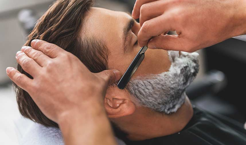 Full shave Weatherford TX at Major’s Hometown Barbershop